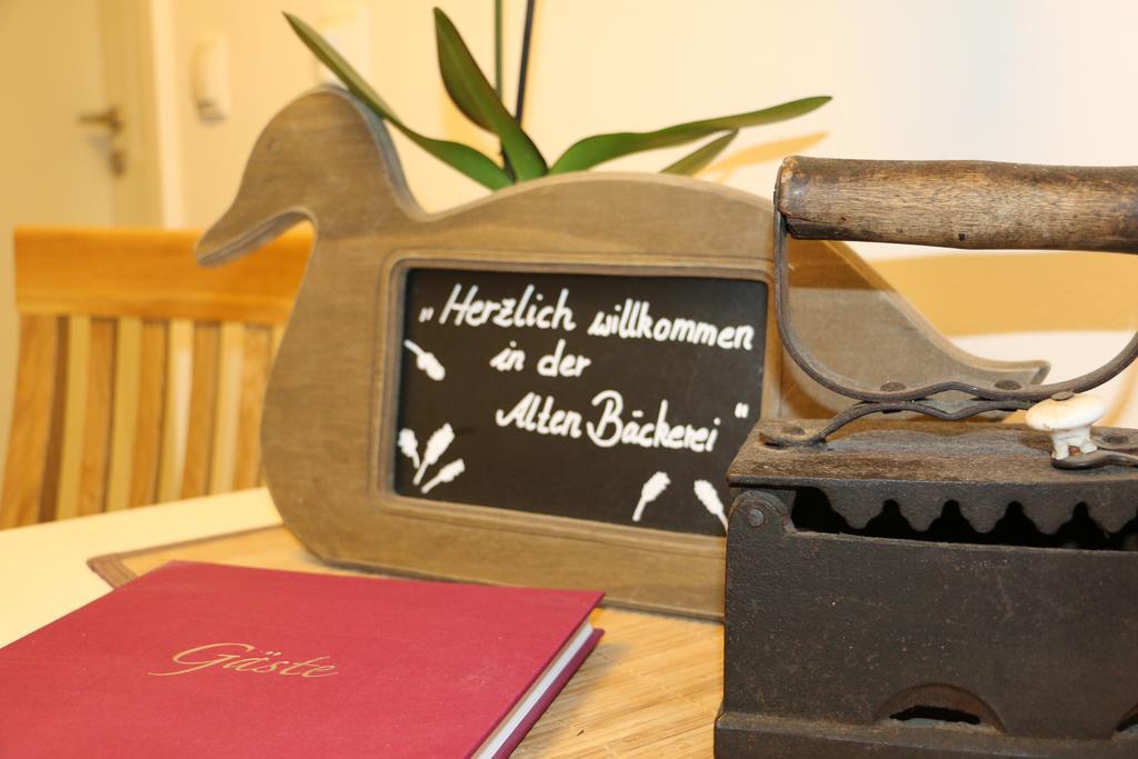 Gaestehaus Alte Baeckerei Dachwig Kültér fotó